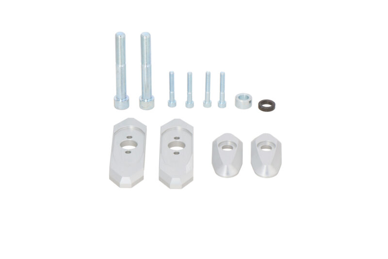 Support patins de cadre Noir. SFV650 Gladius (09-16) / SV650 (15-).