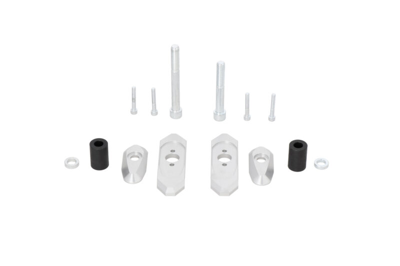 Support patins de cadre Noir. Honda CB650R E-Clutch (23-).