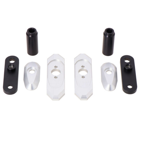 Support patins de protection Noir. KTM 990 Duke (23-).