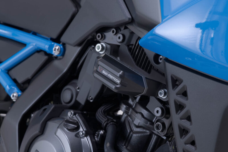 Kit de patins de cadre Noir. Suzuki GSX-8S (22-).