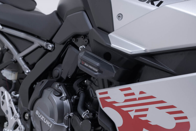Kit de patins de cadre Noir. Suzuki GSX-8R (22-).