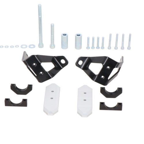 Support patins de cadre Noir. Honda CB1000R (18-).