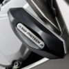 Kit de patins de cadre Noir. Yamaha FJR 1300 (06-15).