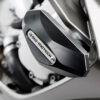 Kit de patins de cadre Noir. Yamaha FJR 1300 (06-15).