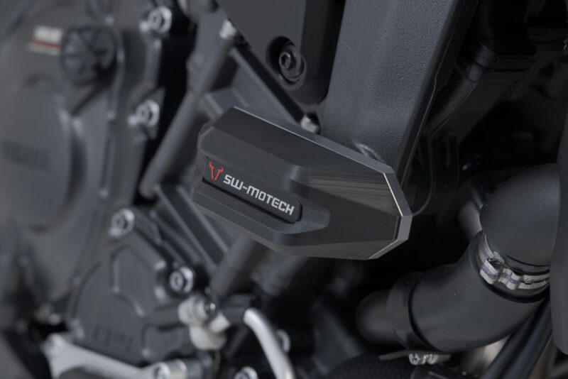 Kit de patins de cadre Noir. Yamaha MT-10 (21-).