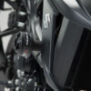 Kit de patins de cadre Noir. Yamaha MT-03 (16-)/Suzuki GSX-S750 (17-).