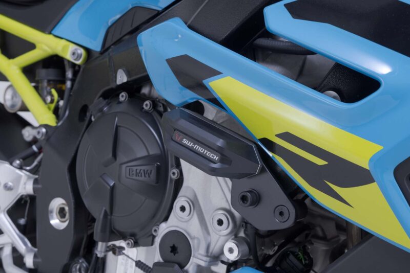Kit de patins de cadre Noir. BMW S 1000 R (24-).