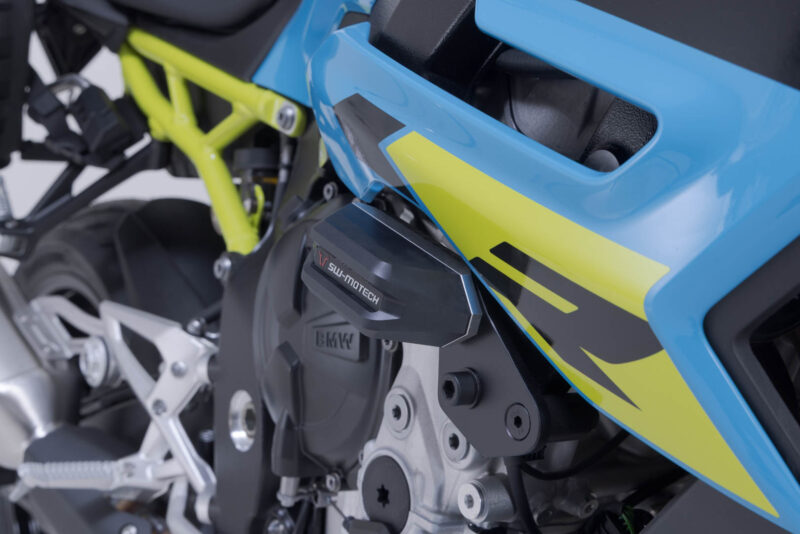 Kit de patins de cadre Noir. BMW S 1000 R (24-).