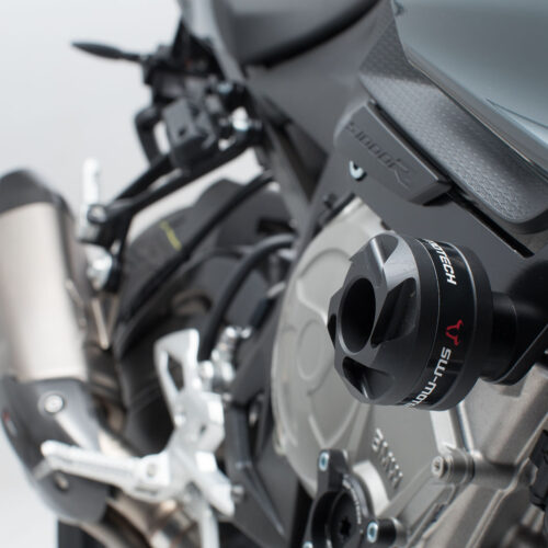 Kit de patins de cadre Noir. BMW S1000R (16-20).