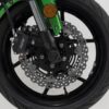 Roulettes de protection de fourche Noir. Kawasaki Versys 650 (07-09) / (14-).