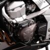 Kit de patins de cadre Noir. Kawasaki Z750 (07-12) Z750R (11-12).