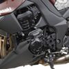 Kit de patins de cadre Noir. Kawasaki Z 1000 (10-).
