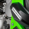 Kit de patins de cadre Noir. Kawasaki Ninja ZX-6R 636 (13-23).