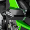 Kit de patins de cadre Noir. Kawasaki Ninja ZX-6R 636 (13-23).