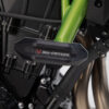 Kit de patins de cadre Noir. Kawasaki Z650 (16-) / Z650RS (21-).