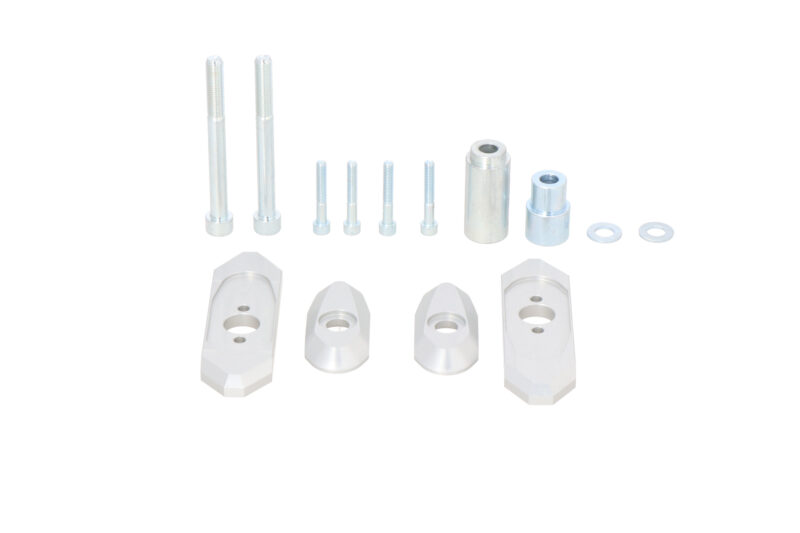 Support patins de cadre Noir. Kawasaki Ninja ZX-6R 636 (13-23).