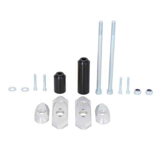 Support patins de cadre Noir. Kawasaki Ninja 650 (16-).