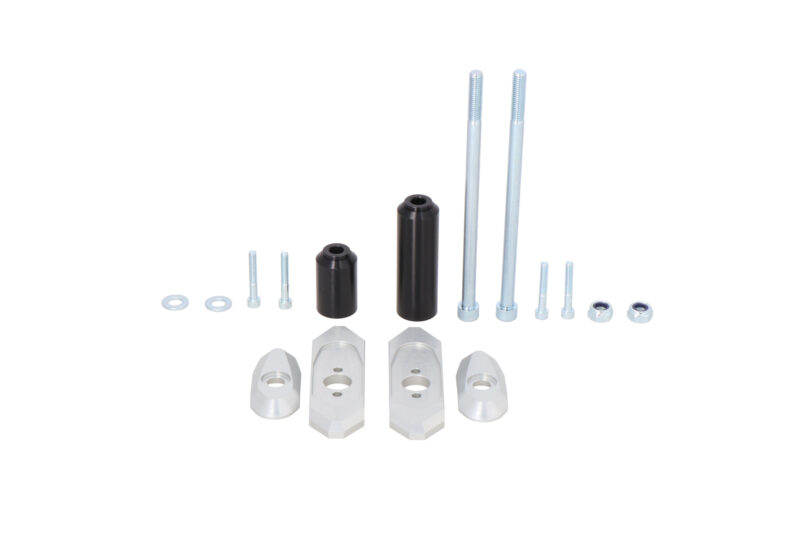 Support patins de cadre Noir. Kawasaki Ninja 650 (16-).