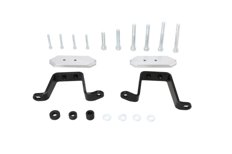 Kit de fixation pour patin de cadre Noir. Kawasaki Ninja 1000SX, 1100 SX/SE.