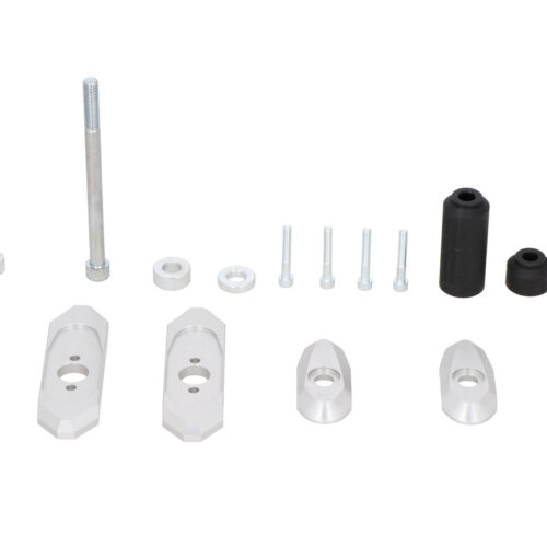 Support patins de cadre Argent. Kawasaki Ninja ZX4-RR (23-).