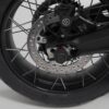 Roulettes de protection pour bras oscillant Noir. Triumph Tiger 800 (10-)/ 900 (19-).