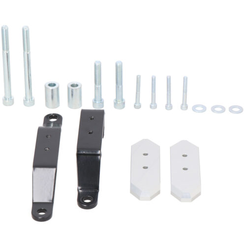 Support patins de cadre Noir. Triumph Street Triple 675 (07-12).