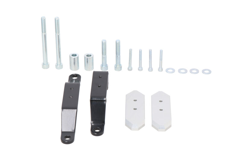 Support patins de cadre Noir. Triumph Street Triple 675 (07-12).