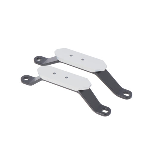 Support patins de cadre Noir. Triumph Speed Triple 1200 RS (21-).