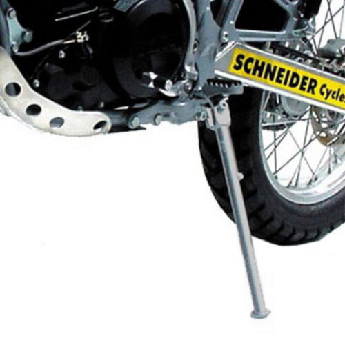 Béquille latérale Gris. Roue avant 17 pouces/arrière 17 pouces.