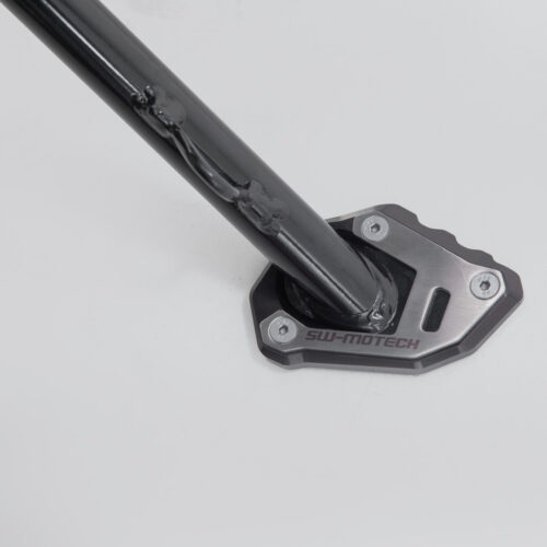 Extension de pied de béquille latérale Noir/Argent. Modèles KTM / Husqvarna.