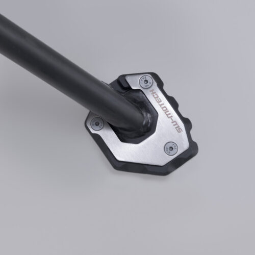 Extension de pied de béquille latérale Noir/Argent. Suzuki DR-Z4S (25-).