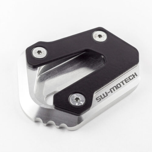 Extension de pied de béquille latérale Noir/Gris. Suzuki DL 650 (04-) / XT (11-).