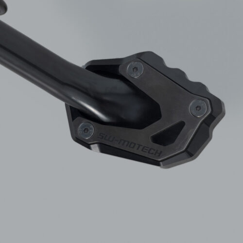 Extension de pied de béquille latérale Noir/Argent. Modèles Suzuki.
