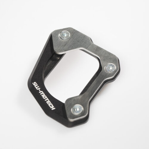 Extension de pied de béquille latérale Noir/Gris. BMW F 800 GS/Adv, Husqvarna TR650.