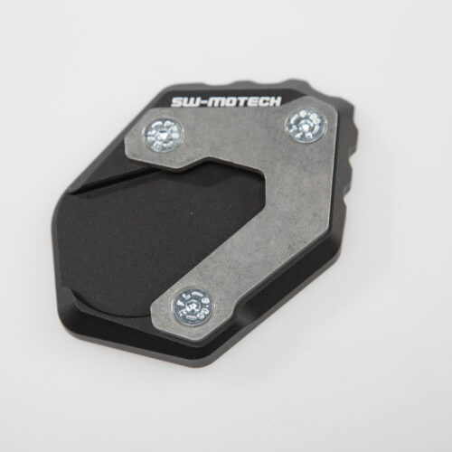 Extension de pied de béquille latérale Noir/Gris. BMW R 1200/1250 GS Adv, Rallye.