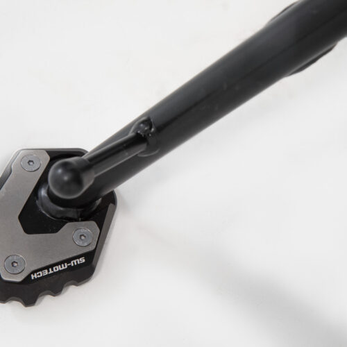 Extension de pied de béquille latérale Noir/Gris. BMW F 750 / 800 GS (17-).