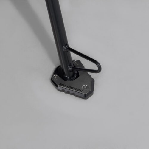 Extension de pied de béquille latérale Noir/Gris. Modèles Kawasaki.