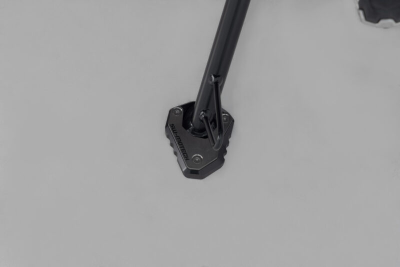 Extension de pied de béquille latérale Noir/Gris. Modèles Kawasaki.