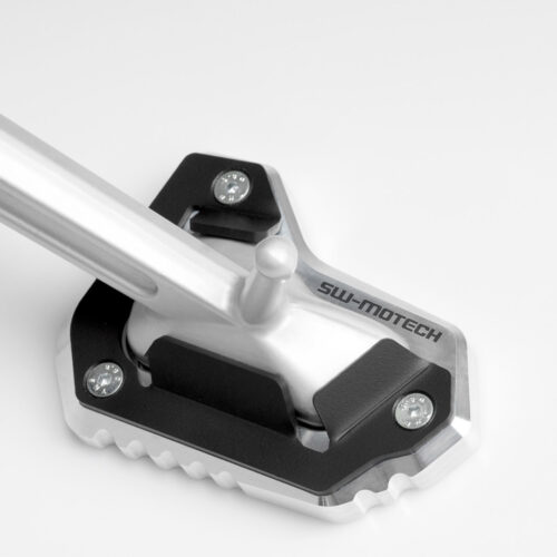 Extension de pied de béquille latérale Noir/Gris. Triumph Tiger 1200 Explorer (11-15).