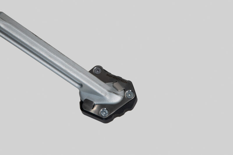 Extension de pied de béquille latérale Nori/Argenté. Triumph Tiger 900/GT/Pro (19-).