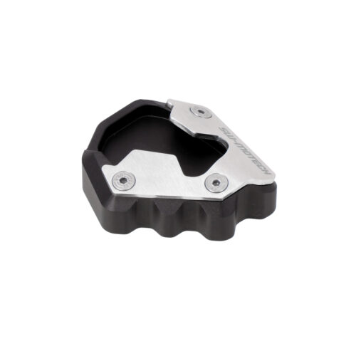 Extension de pied de béquille latérale Noir/Gris. Moto Guzzi Stelvio (23-).