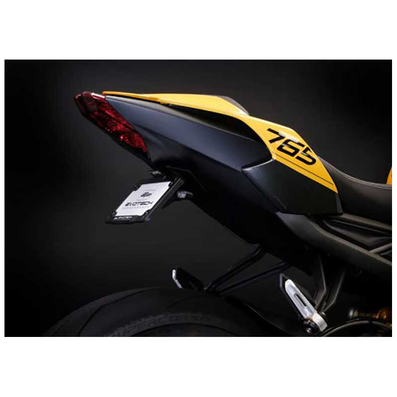 SUPPORT ARRIÈRE DYNAMIQUE EVOTECH AVEC CLIGNOTANTS V1 - TRIUMPH STREET TRIPLE S