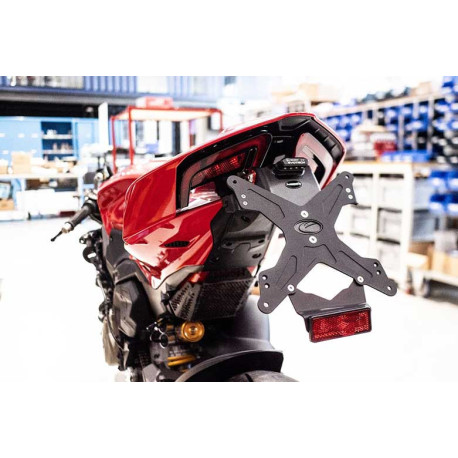 SUPPORT DE PLAQUE EVOTECH DUCATI PANIGALE V4 2025