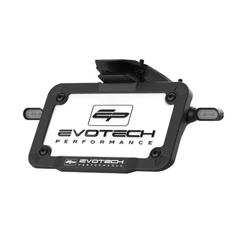 SUPPORT DE PLAQUE EVOTECH PERFORMANCE AVEC CLIGNOTANTS DUCATI PANIGALE V4 2025/*