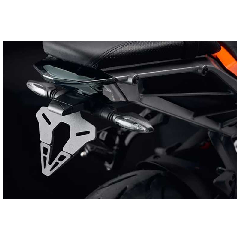SUPPORT DE PLAQUE EVOTECH PERFORMANCE KTM 125/390 DUKE 2024/*