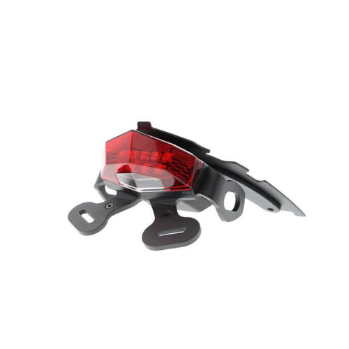 Support de plaque Evotech Performance pour Suzuki Gladius 650 2009 - 2016 (feu a