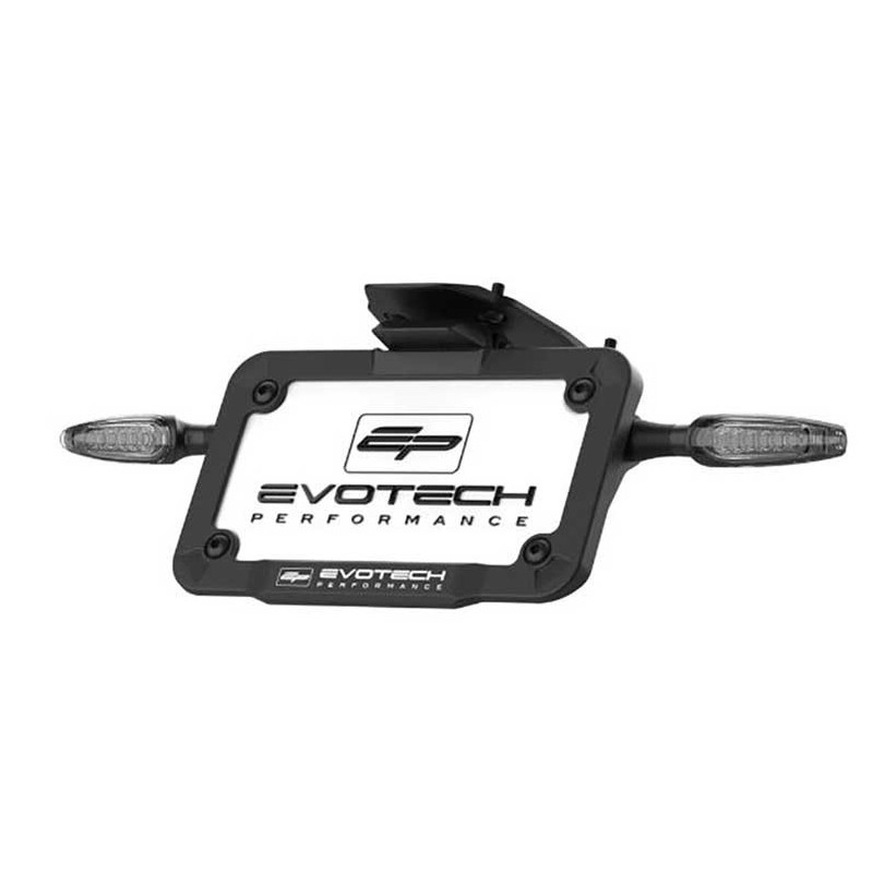 SUPPORT DE PLAQUE EVOTECH TUCK 'N' RIDE AVEC CLIGNOTANTS - DUCATI PANIGALE V4