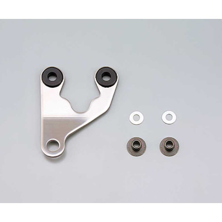 SUPPORT INOX VELONA 60MM DECALE A DROITE INCLINÉ 10°