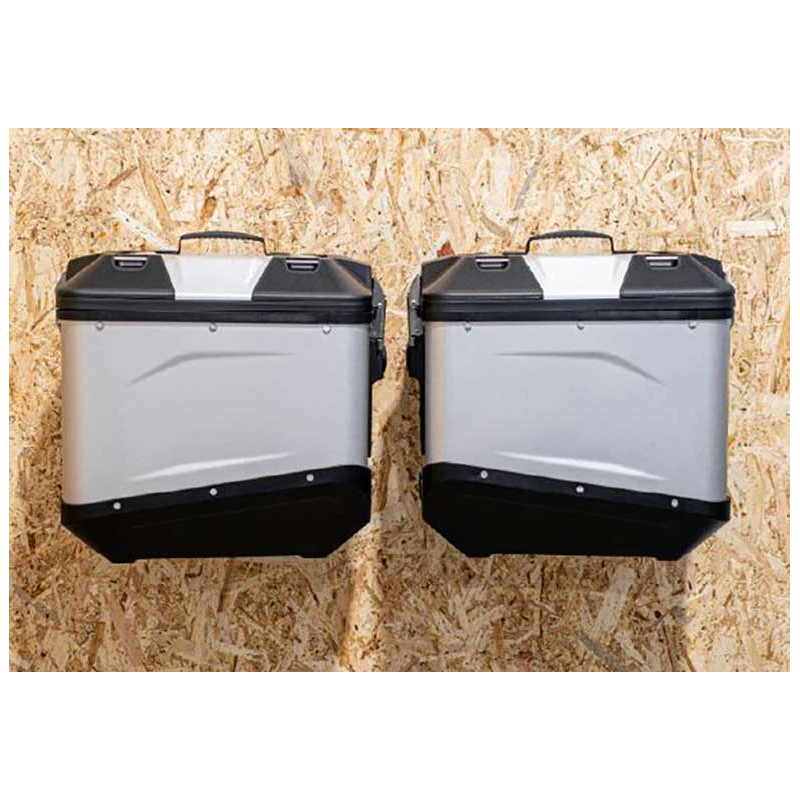 SUPPORTS MURAUX EN ALUMINIUM EVOTECH POUR VALISES LATÉRALES - DUCATI MULTISTRADA