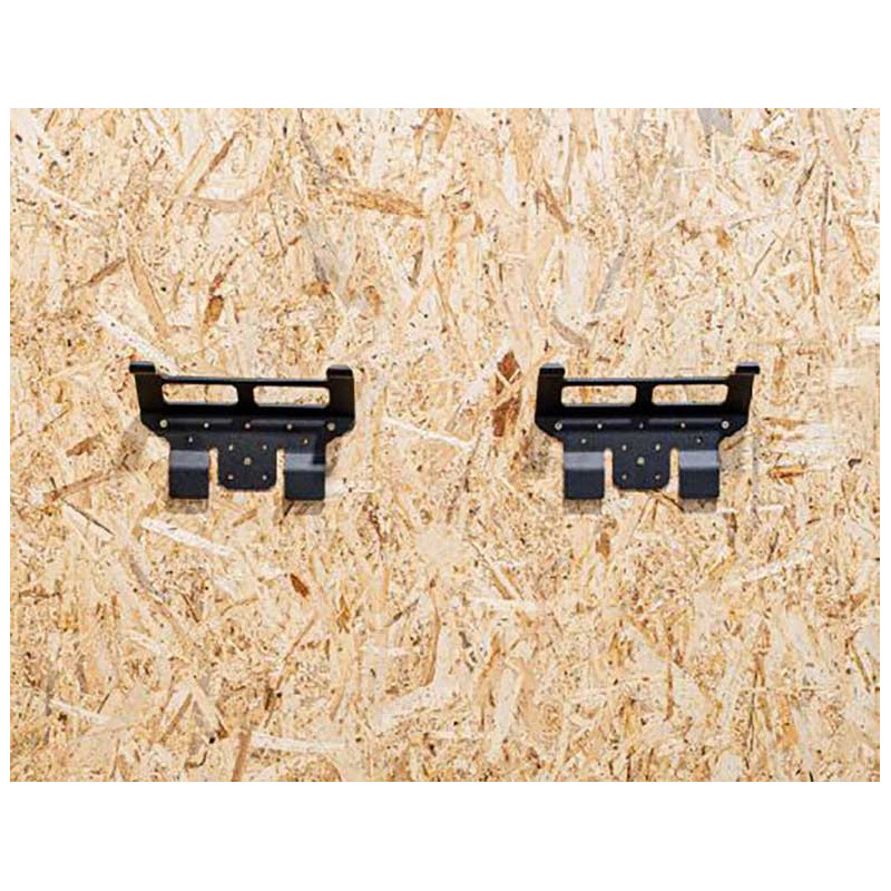 SUPPORTS MURAUX EN ALUMINIUM EVOTECH POUR VALISES LATÉRALES - DUCATI MULTISTRADA